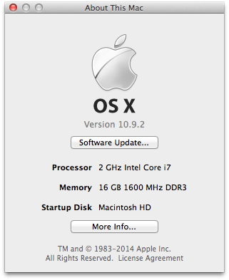 Update my mac operating system software online